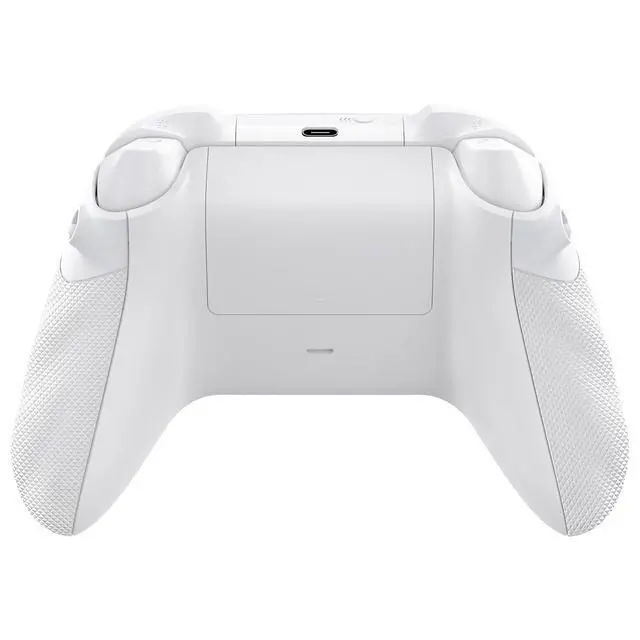 Alt view image 6 of 7 - Flexor Rubberized Side Rails Grips Trigger Stop Kit for Xbox Series X/S Controller, Anti-Slip Ergonomic Trigger Stopper Handle Grips for Xbox Core Controller Frosted White @