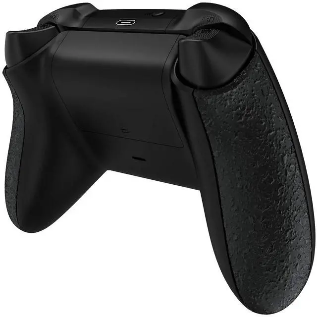 Main image of Grip Cover for Xbox Series X & S Controller, Textured Black Non-Slip Back Panels Accessories, Replacement Side Rails Shell for Xbox Wireless Controller @