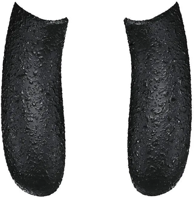 Alt view image 3 of 7 - Grip Cover for Xbox Series X & S Controller, Textured Black Non-Slip Back Panels Accessories, Replacement Side Rails Shell for Xbox Wireless Controller @