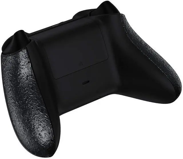 Alt view image 6 of 7 - Grip Cover for Xbox Series X & S Controller, Textured Black Non-Slip Back Panels Accessories, Replacement Side Rails Shell for Xbox Wireless Controller @
