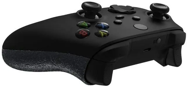 Alt view image 7 of 7 - Grip Cover for Xbox Series X & S Controller, Textured Black Non-Slip Back Panels Accessories, Replacement Side Rails Shell for Xbox Wireless Controller @