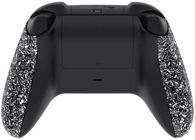 Alt view image 5 of 7 - Grip Cover for Xbox Series X & S, Textured White Non-Slip Back Panels Accessories, Replacement Side Rails Shell for Xbox Wireless Controller - Controller Not Included @