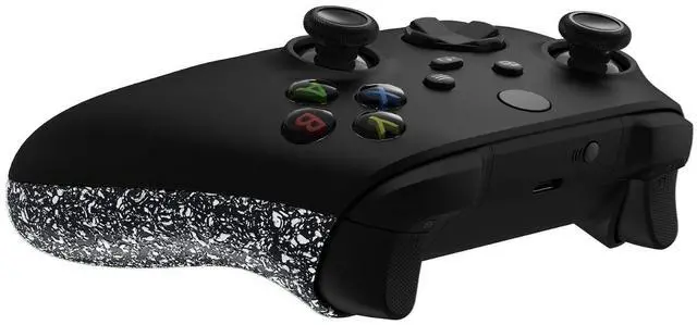 Alt view image 7 of 7 - Grip Cover for Xbox Series X & S, Textured White Non-Slip Back Panels Accessories, Replacement Side Rails Shell for Xbox Wireless Controller - Controller Not Included @