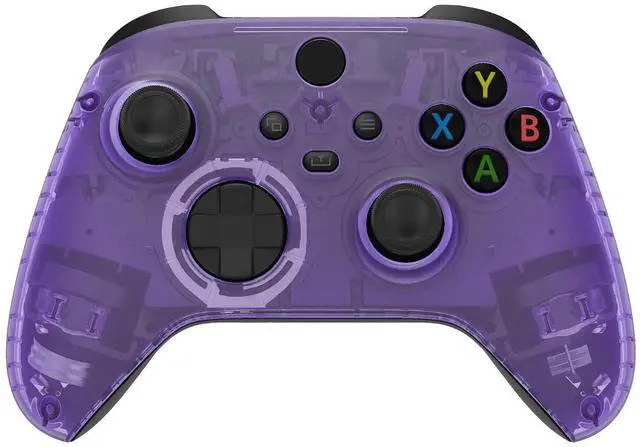 Main image of Replacement Faceplate for Xbox Series X & S Controller - Personalize Your Control - Clear Atomic Purple Front Housing Shell for Xbox Core Wireless Controller @