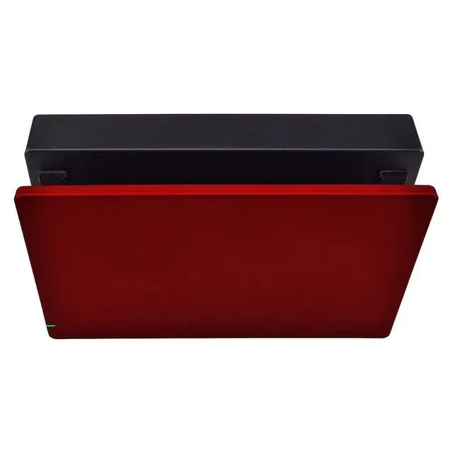 Alt view image 7 of 7 - Red Custom Faceplate for Nintendo Switch Charging Dock, Soft Touch Grip DIY Replacement Housing Shell for Nintendo Switch Dock @