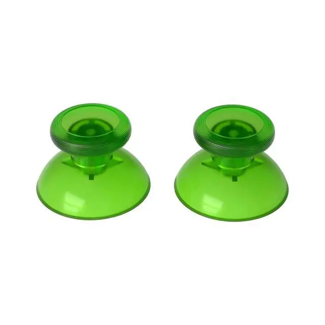 Alt view image 5 of 7 - Replacement 3D Joystick Thumbsticks, Clear Green Analog Thumb Sticks with Cross Screwdriver for Nintendo Switch Pro Controller - Controller Exclude @