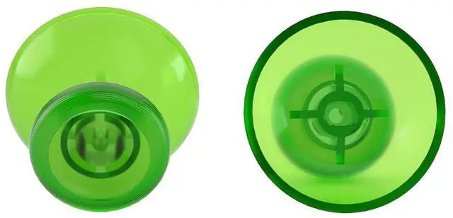 Alt view image 7 of 7 - Replacement 3D Joystick Thumbsticks, Clear Green Analog Thumb Sticks with Cross Screwdriver for Nintendo Switch Pro Controller - Controller Exclude @