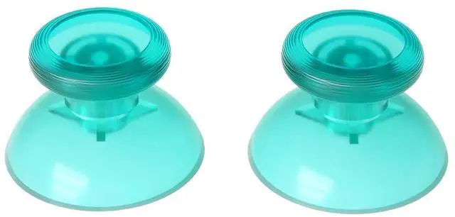 Alt view image 5 of 7 - Emerald Green Replacement 3D Joystick Thumbsticks, Analog Thumb Sticks with Cross Screwdriver for Nintendo Switch Pro Controller - Controller Without @