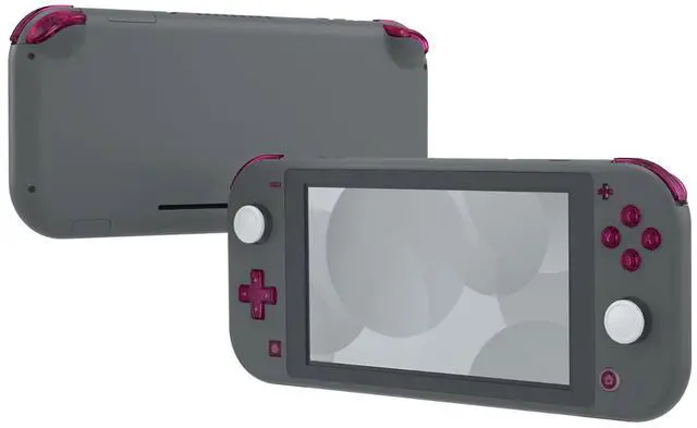 Alt view image 4 of 7 - Clear Candy Pink Replacement ABXY Home Capture Plus Minus Keys Dpad L R ZL ZR Trigger for Nintendo Switch Lite, Full Set Buttons Repair Kits with Tools for Nintendo Switch Lite @