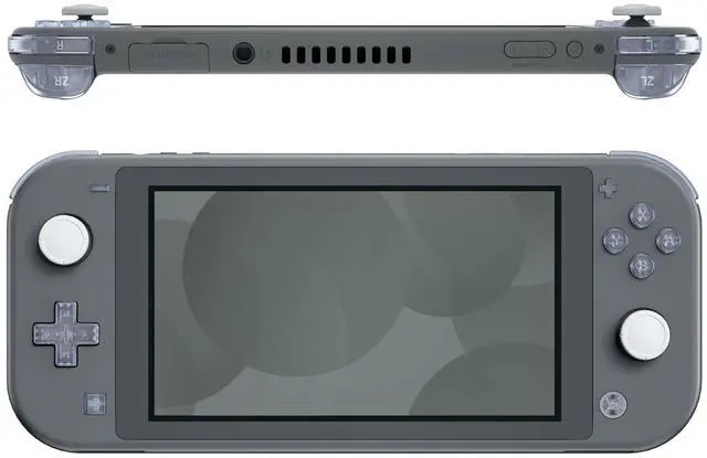 Main image of Clear Glacier Blue Replacement ABXY Home Capture Plus Minus Keys Dpad L R ZL ZR Trigger for Nintendo Switch Lite, Full Set Buttons Repair Kits with Tools for Nintendo Switch Lite @