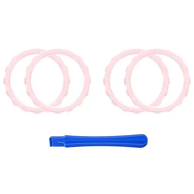 Alt view image 3 of 7 - Replacement Accent Rings for Xbox Elite Series 2 Core | for Elite Series 2 | for Xbox One Elite | for ASR Version Shell for Xbox Series X/S Controller - Cherry Blossoms Pink @