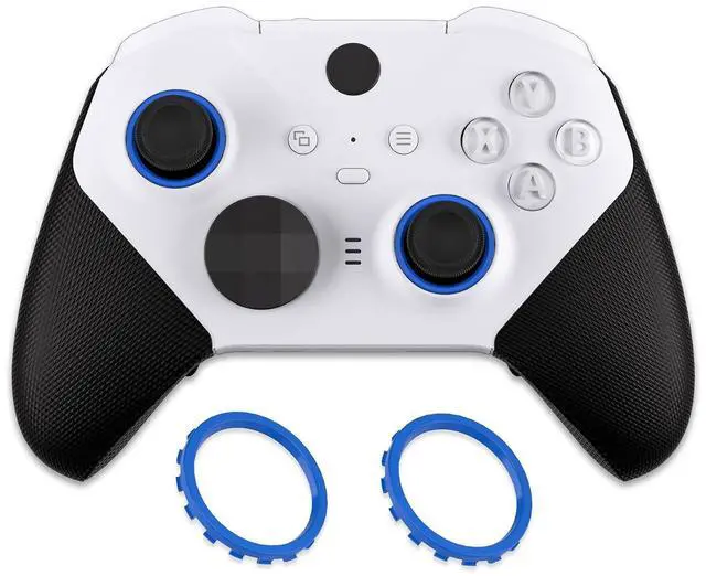 Alt view image 7 of 7 - Replacement Accent Rings for Xbox Elite Series 2 Core | for Elite Series 2 | for Xbox One Elite | for ASR Version Shell for Xbox Series X/S Controller - Blue @