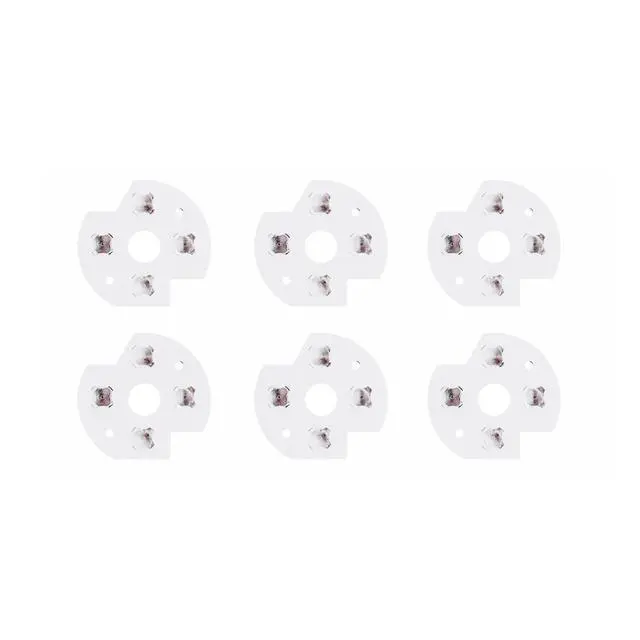 Alt view image 6 of 6 - Replacement Dpad Conductive Flim for Xbox One Controller - 6 Pack Repair Kits Direction Button Switch Pad for Xbox Series S/X, for Xbox One S/X/Elite, Elite Series 2 Core Controller @