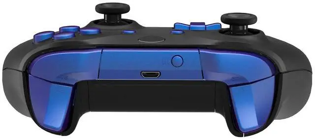 Alt view image 6 of 7 - LB RB LT RT Bumpers Triggers D-Pad ABXY Start Back Sync Buttons, Chameleon Purple Blue Full Set Buttons Repair Kits with Tools for Xbox One S & Xbox One X Controller (Model 1708) @