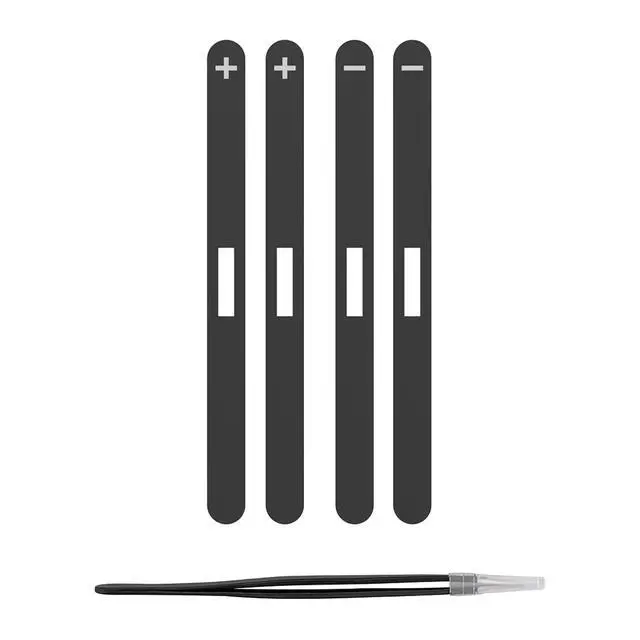 Alt view image 2 of 7 - Console Side Rail Slot Sticker for Switch 2, Left Right Slide Rail DIY Decorative Skin Decal with Tweezer for Nintendo Switch 2 Console - Shadow Gray @