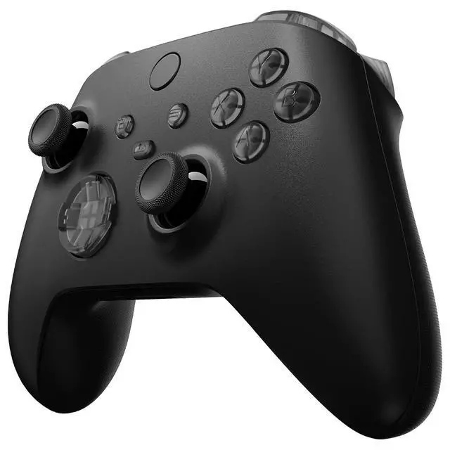 Alt view image 5 of 7 - Replacement Buttons for Xbox Series X & S Controller, Clear Black Custom Accessories Bumpers Trigers Dpad ABXY Start Back Sync Share Keys Parts for Xbox Core Wireless Controller @