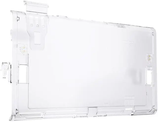 Main image of Replacement DIY Rear Back Plate for Nintendo Switch 2 Handheld Console, Custom Housing Cover Shell Case for Switch 2 (Without Kickstand) - Clear @