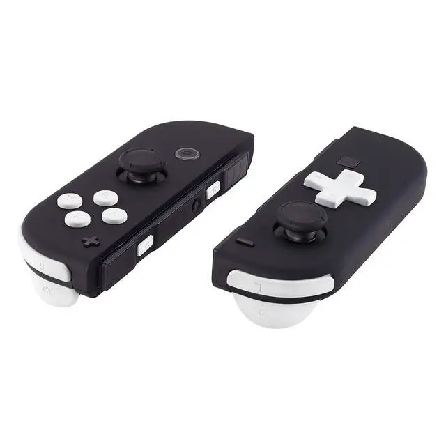 Alt view image 3 of 7 - White D-pad ABXY Keys SR SL L R ZR ZL Trigger Buttons Springs, Replacement Full Set Buttons Fix Kits for Nintendo Switch & Switch Oled Joycon (D-pad ONLY Fits Joycon D-pad Shell) @