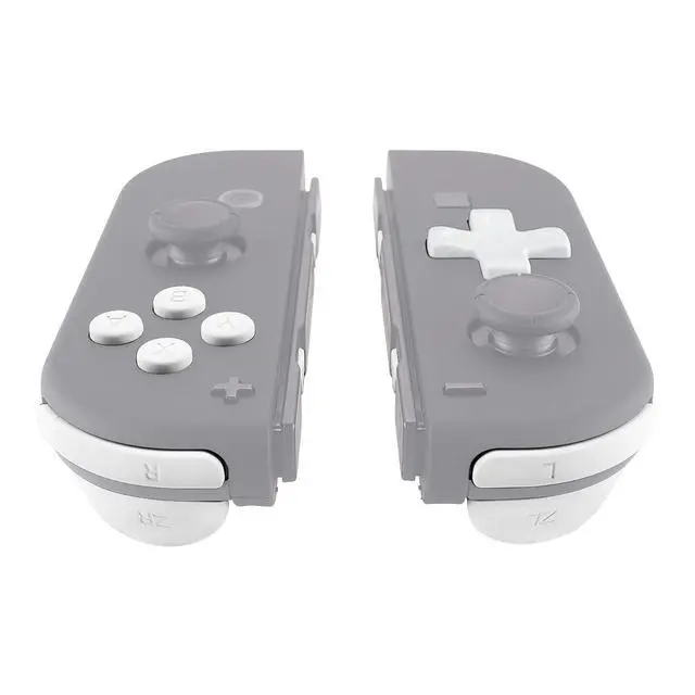 Alt view image 4 of 7 - White D-pad ABXY Keys SR SL L R ZR ZL Trigger Buttons Springs, Replacement Full Set Buttons Fix Kits for Nintendo Switch & Switch Oled Joycon (D-pad ONLY Fits Joycon D-pad Shell) @
