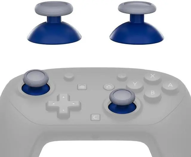 Main image of Replacement 3D Joystick for Nintendo Switch 2 Pro Controller, Left Right Analog Stick Thumbsticks with Screwdriver Tools for Switch 2 Pro, Multi-Colors Options - Yale Blue & New Hope Gray @