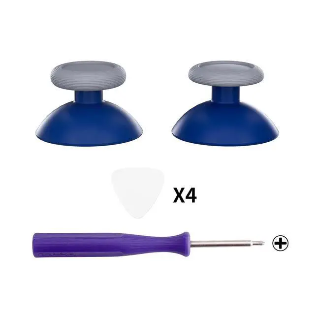 Alt view image 2 of 7 - Replacement 3D Joystick for Nintendo Switch 2 Pro Controller, Left Right Analog Stick Thumbsticks with Screwdriver Tools for Switch 2 Pro, Multi-Colors Options - Yale Blue & New Hope Gray @