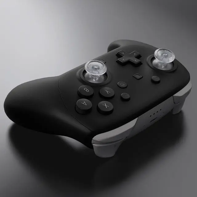 Alt view image 5 of 7 - Replacement 3D Joystick for Nintendo Switch 2 Pro Controller, Left Right Analog Stick Thumbsticks with Screwdriver Tools for Switch 2 Pro Controller, Multi-Colors Options - Clear @