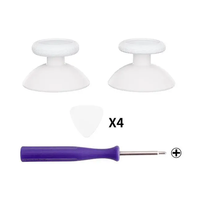 Alt view image 2 of 7 - Replacement 3D Joystick for Nintendo Switch 2 Pro Controller, Left Right Analog Stick Thumbsticks with Screwdriver Tools for Switch 2 Pro Controller, Multi-Colors Options - White @