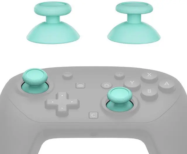 Main image of Replacement 3D Joystick for Nintendo Switch 2 Pro Controller, Left Right Analog Stick Thumbsticks with Screwdriver Tools for Switch 2 Pro Controller, Multi-Colors Options - Misty Green @