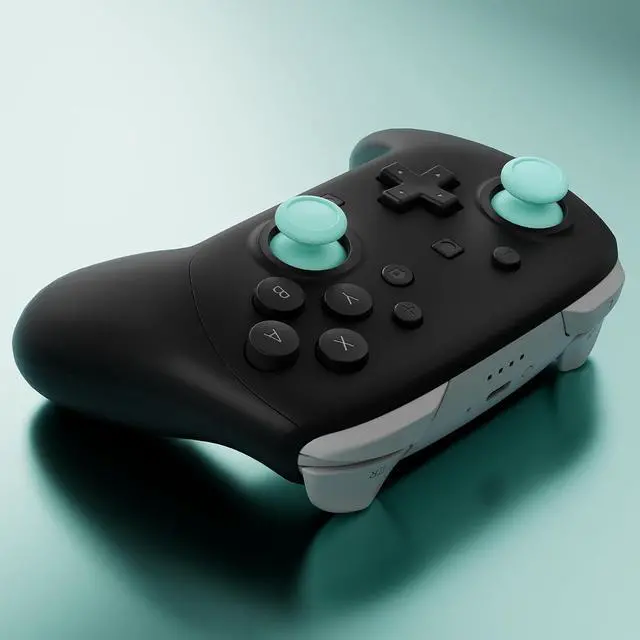 Alt view image 5 of 7 - Replacement 3D Joystick for Nintendo Switch 2 Pro Controller, Left Right Analog Stick Thumbsticks with Screwdriver Tools for Switch 2 Pro Controller, Multi-Colors Options - Misty Green @
