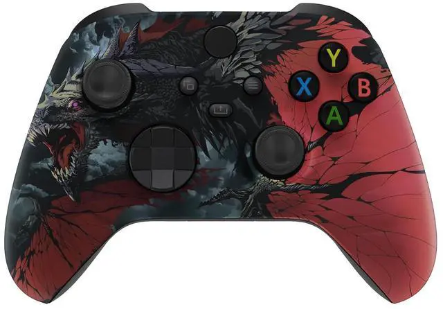 Main image of Custom Shell for Xbox Series X & S - Revitalize Your Controller - Roaring Dragon Replacement Cover Front Housing Cover for Xbox Core Controller Wireless @