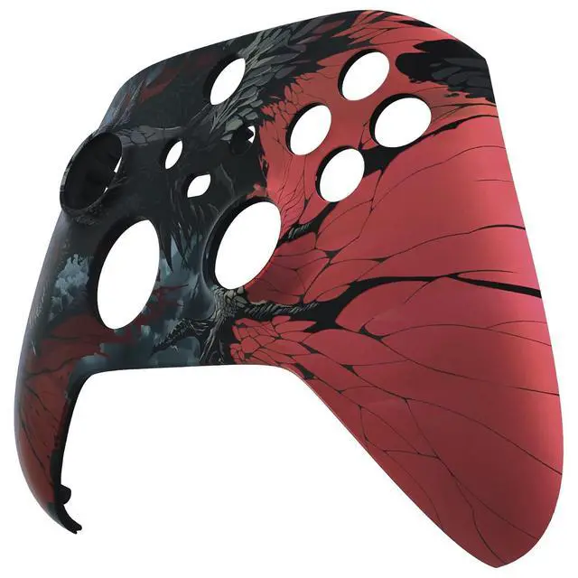 Alt view image 4 of 7 - Custom Shell for Xbox Series X & S - Revitalize Your Controller - Roaring Dragon Replacement Cover Front Housing Cover for Xbox Core Controller Wireless @