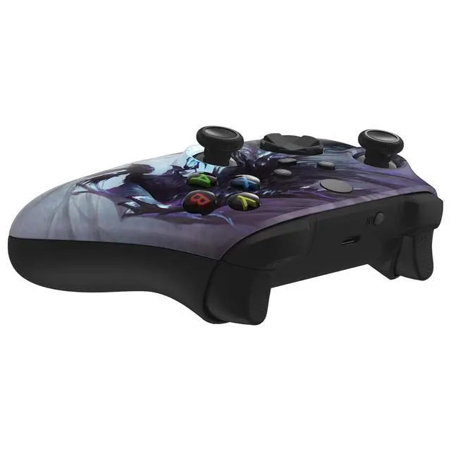 Alt view image 7 of 7 - Replacement Shell for Xbox Series X & S Controller - Unleash Your Style - Dragon Whisper Custom Acessories Skin Front Housing Cover for Xbox Core Controller Wireless @