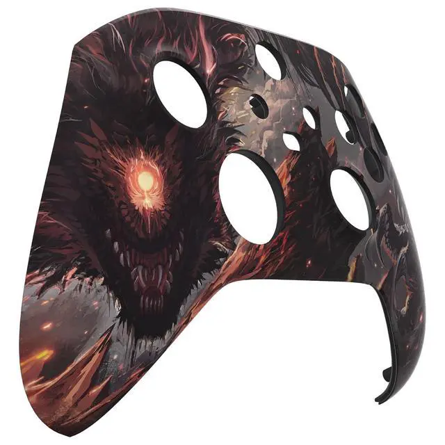 Alt view image 4 of 7 - Custom Shell for Xbox Series X & S Controller - Revitalize Your Controller - Cyclops Dragon Replacement Cover Front Housing Cover for Xbox Core Controller Wireless @