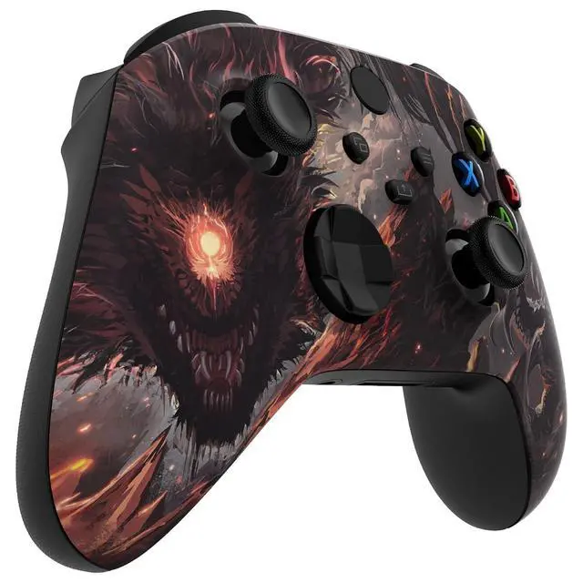 Alt view image 6 of 7 - Custom Shell for Xbox Series X & S Controller - Revitalize Your Controller - Cyclops Dragon Replacement Cover Front Housing Cover for Xbox Core Controller Wireless @