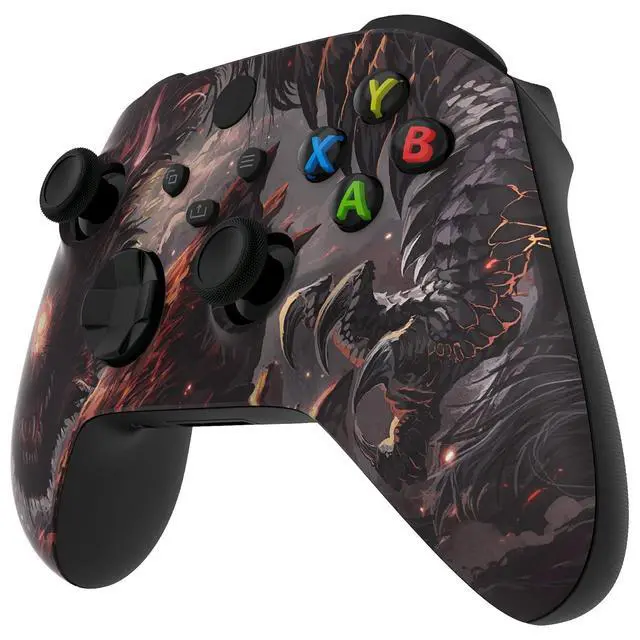 Alt view image 7 of 7 - Custom Shell for Xbox Series X & S Controller - Revitalize Your Controller - Cyclops Dragon Replacement Cover Front Housing Cover for Xbox Core Controller Wireless @