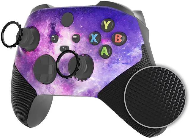 Main image of ASR Version Redesigned Shell for Xbox Core Wireless Controller - Performance Rubberized Grip, Anti Sticks Rubbing Rings - Custom Faceplate for Xbox Series X & S Controller - Nebula Galaxy @