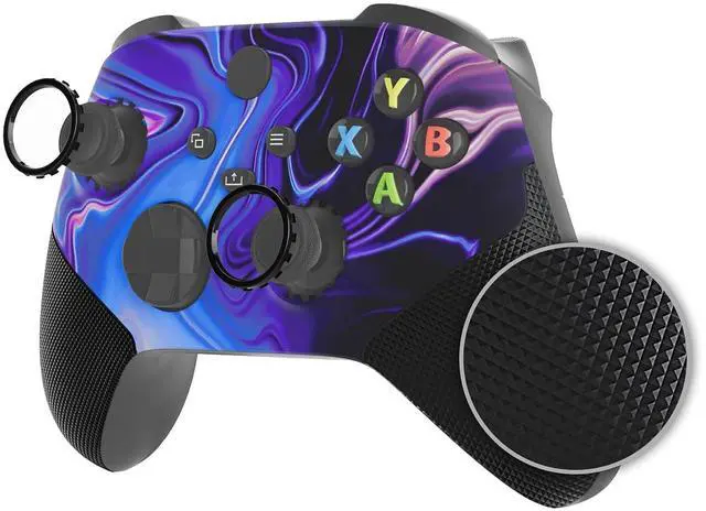 Main image of ASR Version Redesigned Shell for Xbox Core Wireless Controller - Performance Rubberized Grip, Anti Sticks Rubbing Rings - Custom Faceplate for Xbox Series X & S Control - Origin of Chaos @