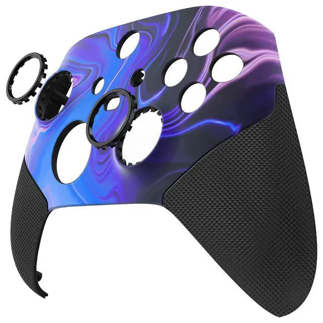 Alt view image 7 of 7 - ASR Version Redesigned Shell for Xbox Core Wireless Controller - Performance Rubberized Grip, Anti Sticks Rubbing Rings - Custom Faceplate for Xbox Series X & S Control - Origin of Chaos @