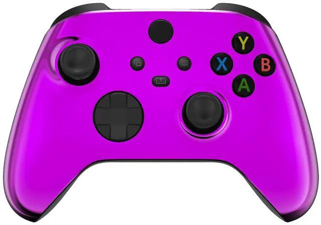 Main image of Custom Shell for Xbox Series X & S Controller - Revamp Your Gaming Gear - Chrome Purple Replacement Game Acessories Cover Faceplate for Xbox Core Wireless Controller @