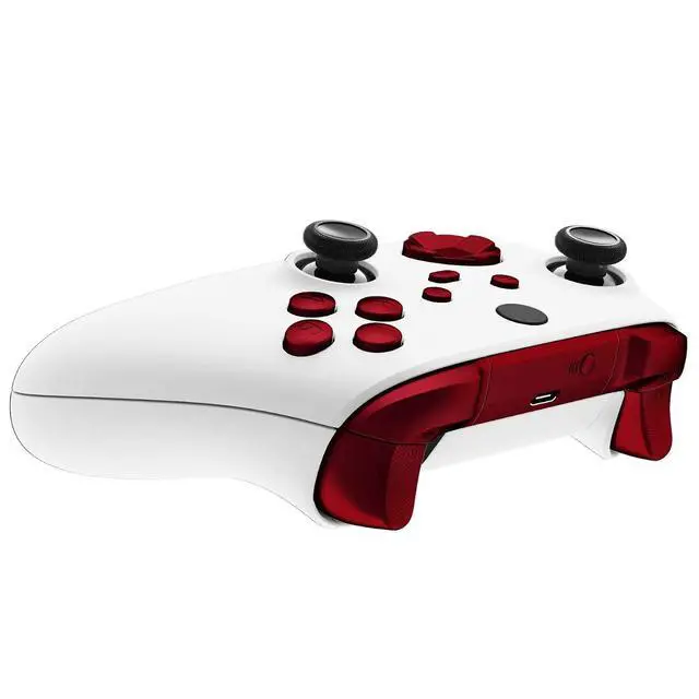 Alt view image 6 of 7 - Replacement Buttons for Xbox Core Wireless Controller, Scarlet Red DIY Accessories LB RB LT RT Bumpers Trigers Dpad ABXY Start Back Sync Share Keys Parts for Xbox Series X & S Controller @