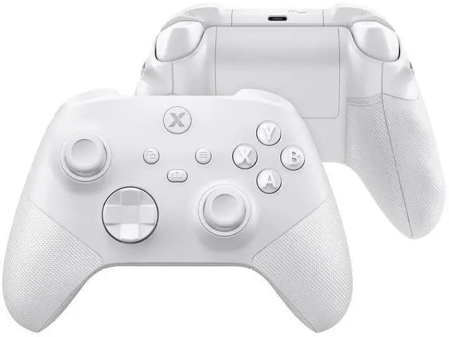 Main image of ASR Version Redesigned Full Set Shell Buttons for Xbox Series X/S Controller, Ergonomic Trigger Stop Rubberized Grip Faceplate Backplate for Xbox Core Controller - Frosted White @