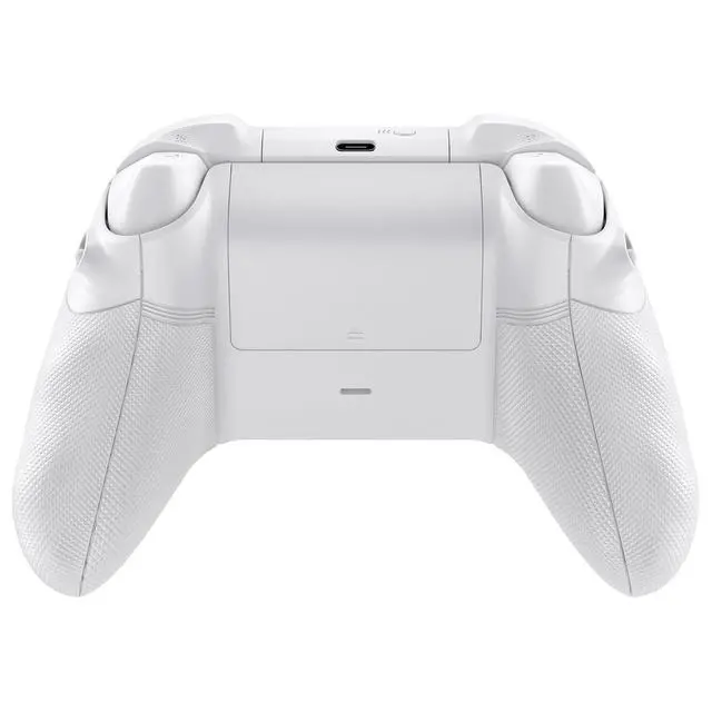 Alt view image 5 of 7 - ASR Version Redesigned Full Set Shell Buttons for Xbox Series X/S Controller, Ergonomic Trigger Stop Rubberized Grip Faceplate Backplate for Xbox Core Controller - Frosted White @