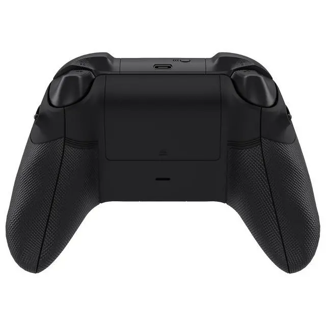 Alt view image 5 of 7 - ASR Version Redesigned Full Set Shell Buttons for Xbox Core Controller, Ergonomic Trigger Stop Rubberized Grip Faceplate Backplate for Xbox Series X & S Controller - Diamond Textured Black @
