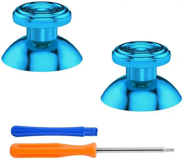Main image of Metal Thumbsticks for Xbox Series X/S Controllers, Custom Concentric Circles Aluminum Alloy Analog Stick Joystick Buttons for Xbox One S|X/Elite Controllers @