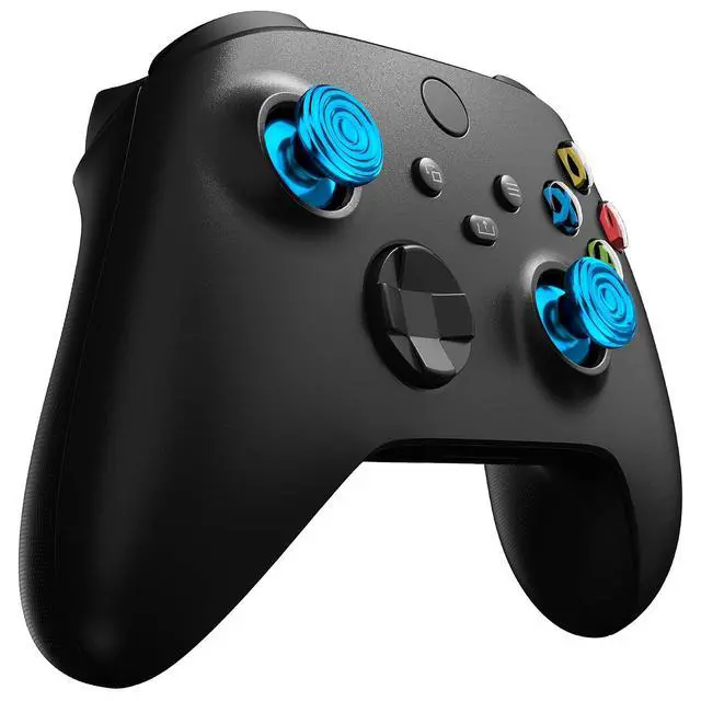 Alt view image 7 of 7 - Metal Thumbsticks for Xbox Series X/S Controllers, Custom Concentric Circles Aluminum Alloy Analog Stick Joystick Buttons for Xbox One S|X/Elite Controllers @