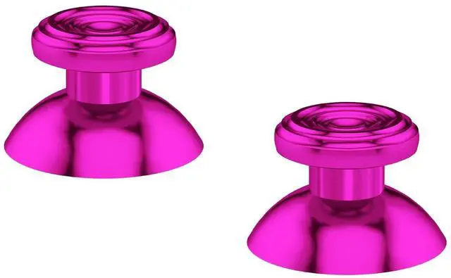 Main image of Metal Thumbsticks for Xbox Series X/S Controller, Purple Custom Concentric Circles Aluminum Alloy Analog Stick Joystick Buttons for Xbox One S/X/Elite Controller @