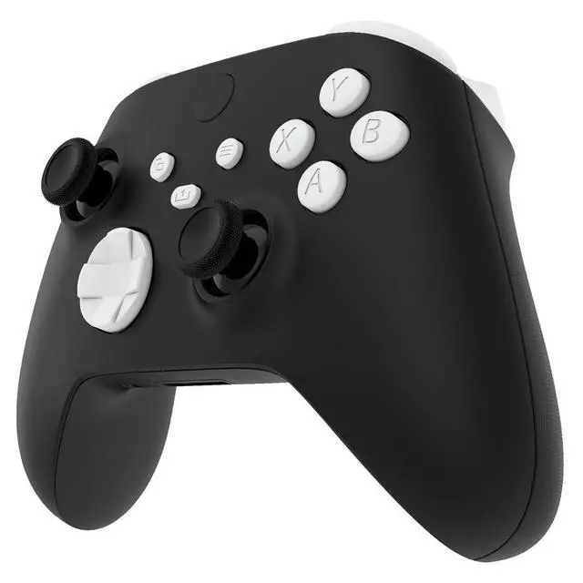 Alt view image 5 of 7 - Replacement Buttons for Xbox Core Wireless Controller, White DIY Accessories Kit LB RB LT RT Bumpers Trigers Dpad ABXY Start Back Sync Share Keys Parts for Xbox Series X & S Controller @