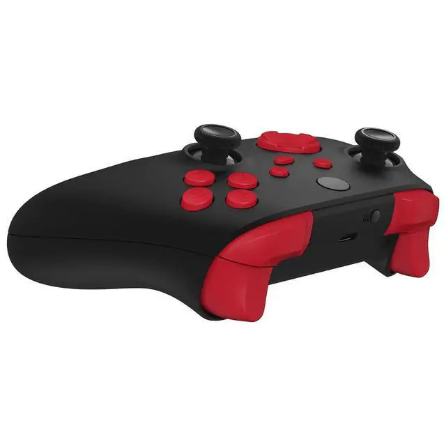Alt view image 6 of 7 - Replacement Buttons for Xbox Series X & S Controller, Passion Red Custom Accessories Repair Bumpers Trigers Dpad ABXY Start Back Sync Share Keys Parts for Xbox Core Wireless Controller @