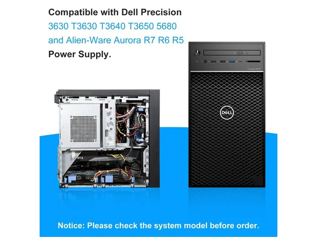 Alt view image 3 of 5 - D460EGM-00 460W Power Supply Compatible ModelHU460