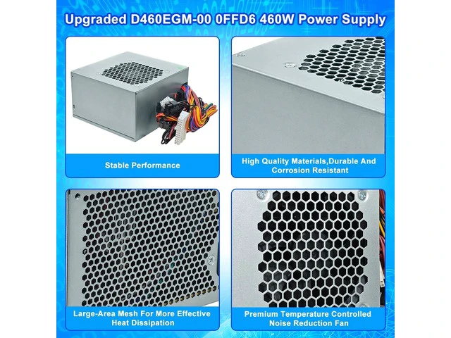 Alt view image 5 of 5 - D460EGM-00 460W Power Supply Compatible ModelHU460